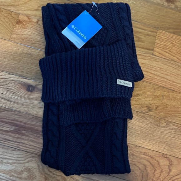❄️NWT Columbia Knit Scarf Purple - Picture 2 of 4